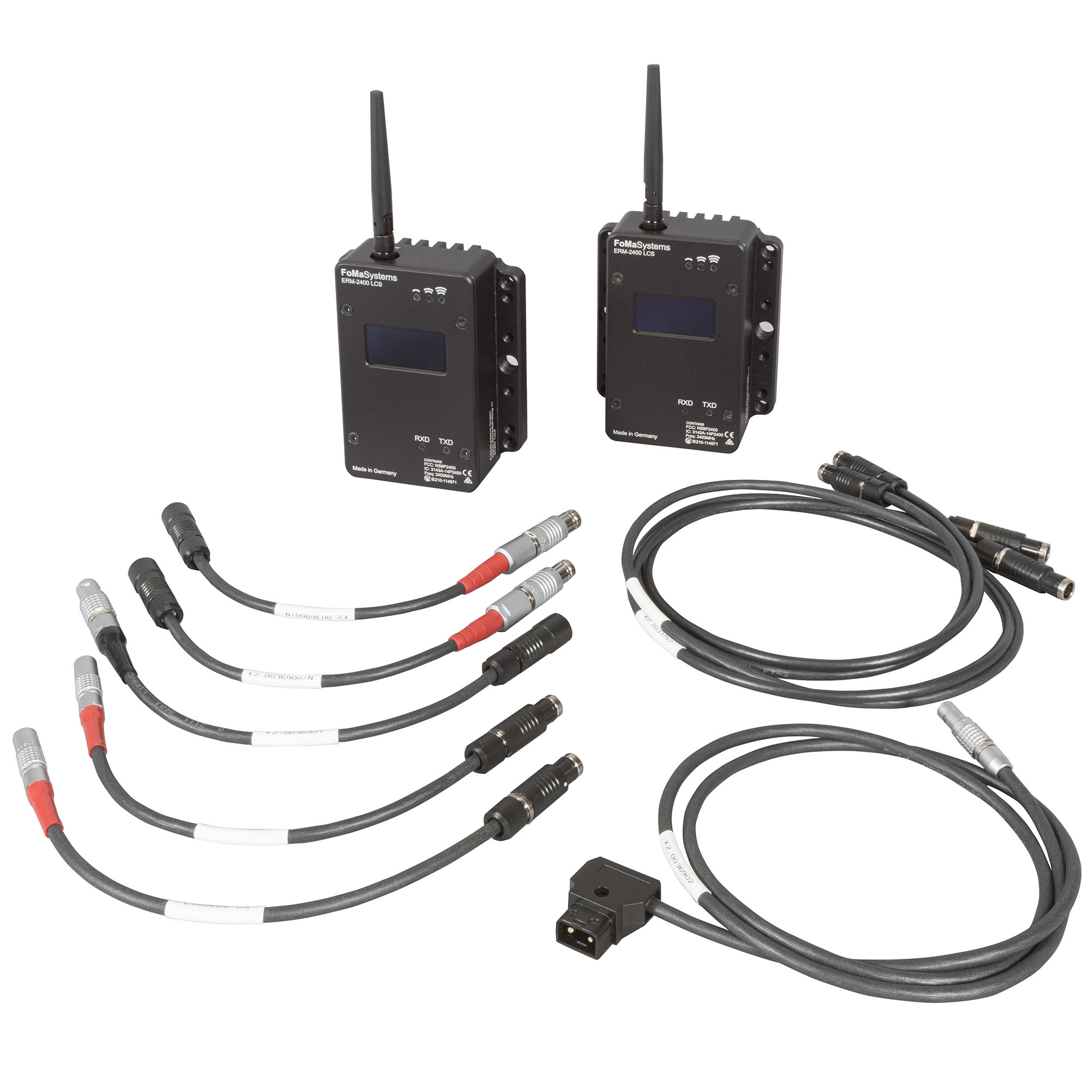 ERM-2400 Ext 2.4 GHz RXD-TXD Pro Set LCS