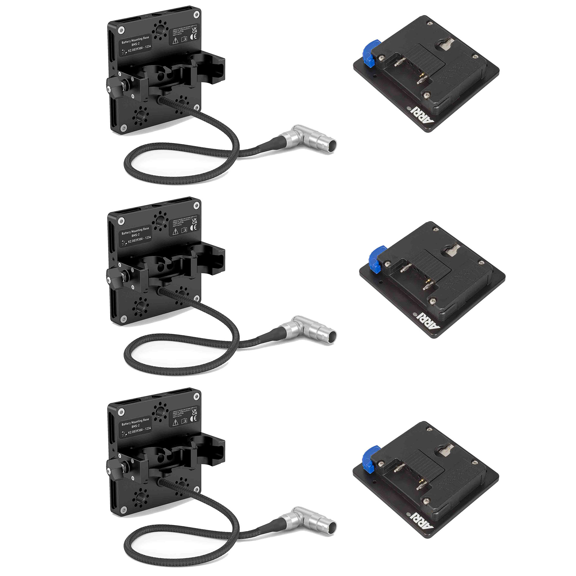 BMS-1 Upgrade Set, Gold Mount, incl. 3 Mounts